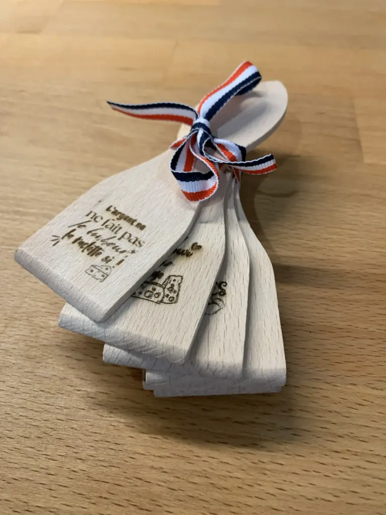 Spatules à raclette (Lot de 8)