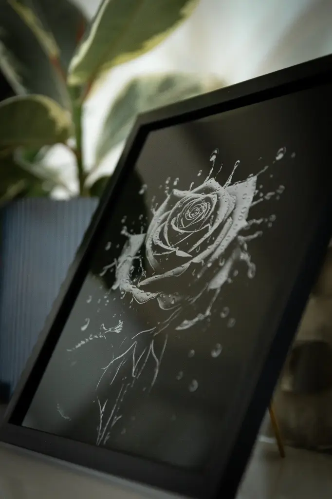 Cadre "Rose"