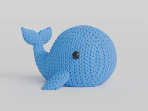 Porte-clés "BALEINE"