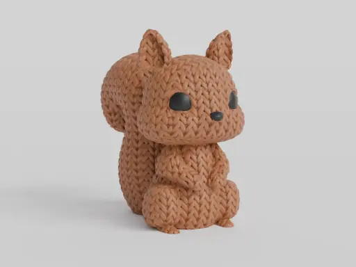 Porte-clés "ÉCUREUIL"