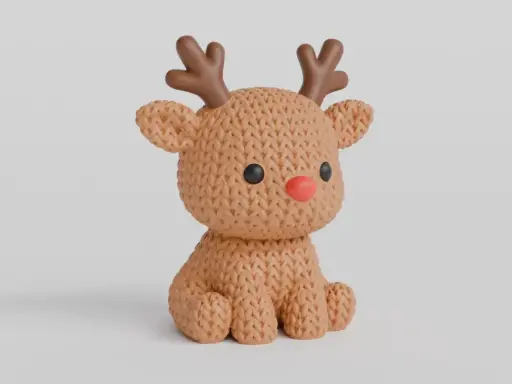 Porte-clés "Renne de noël"